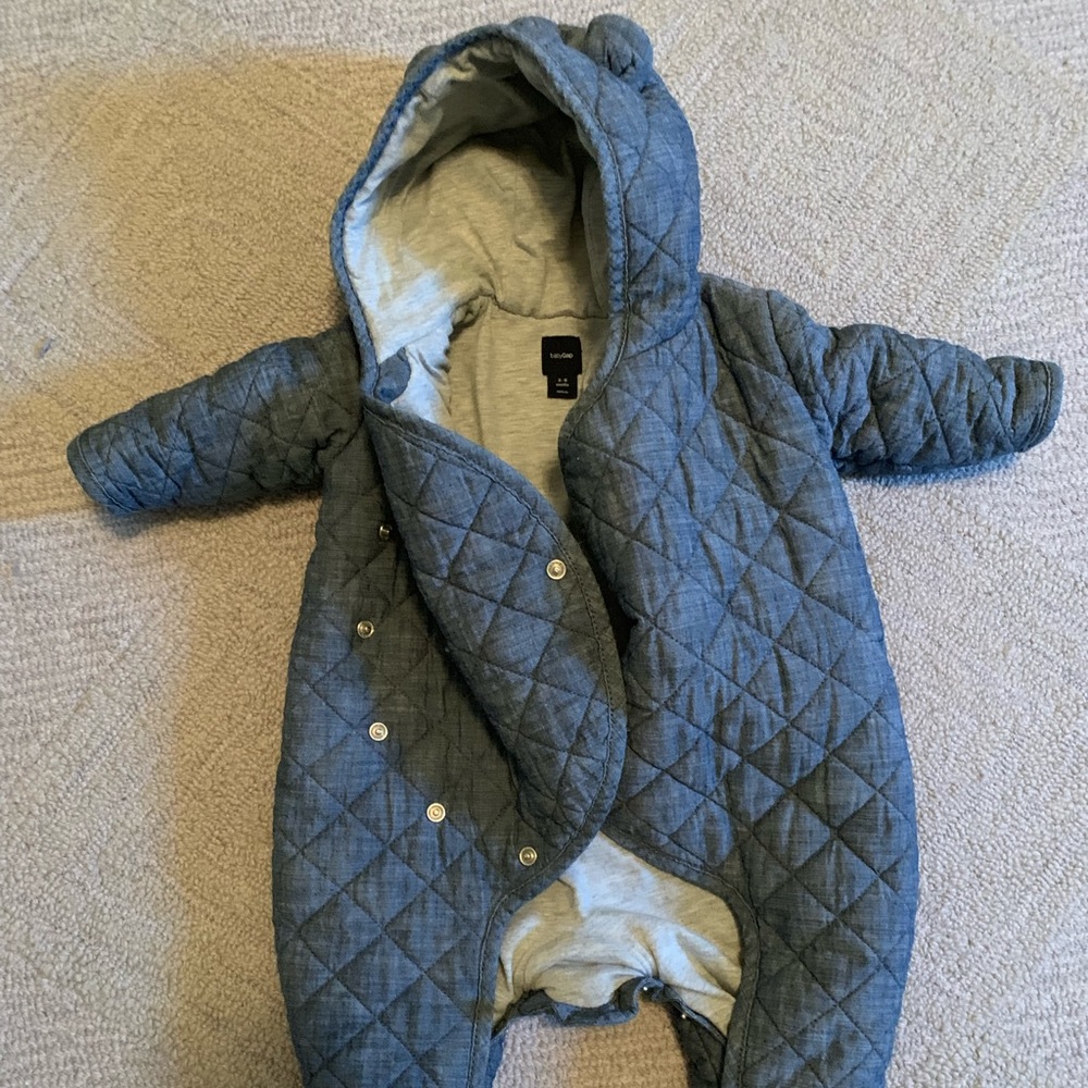 Chambray Bunting Suit